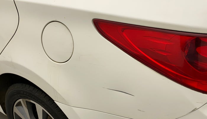2013 Hyundai Verna FLUIDIC 1.6 VTVT SX OPT, Petrol, Manual, 91,163 km, Left quarter panel - Slightly dented