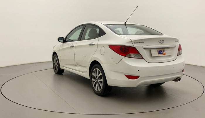 2013 Hyundai Verna FLUIDIC 1.6 VTVT SX OPT, Petrol, Manual, 91,163 km, Left Back Diagonal