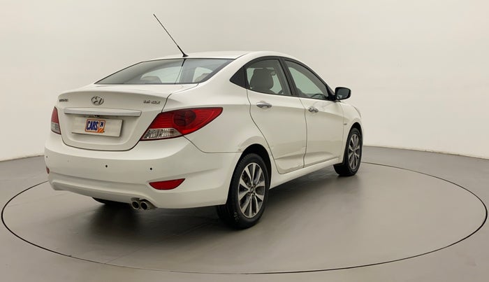 2013 Hyundai Verna FLUIDIC 1.6 VTVT SX OPT, Petrol, Manual, 91,163 km, Right Back Diagonal