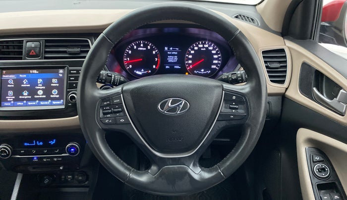 2019 Hyundai Elite i20 1.2  ASTA (O) CVT, Petrol, Automatic, 10,064 km, Steering Wheel Close Up