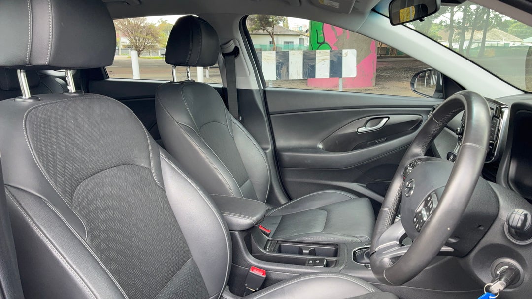 Right Side Front Door Cabin View