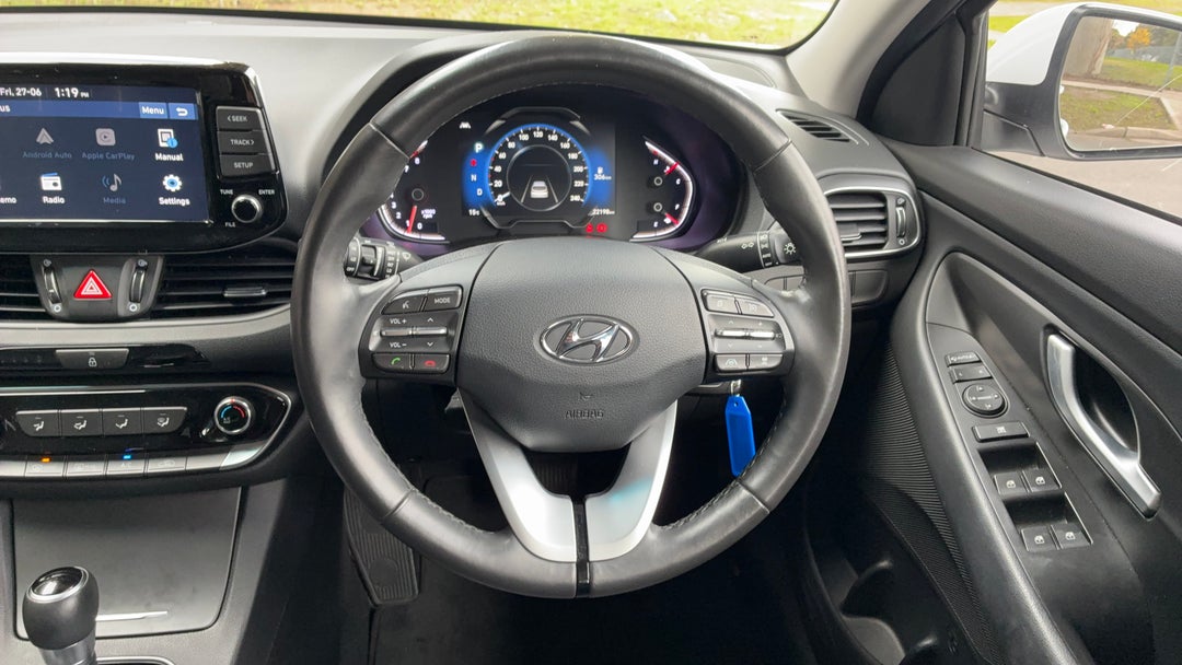 Steering Wheel Close-up