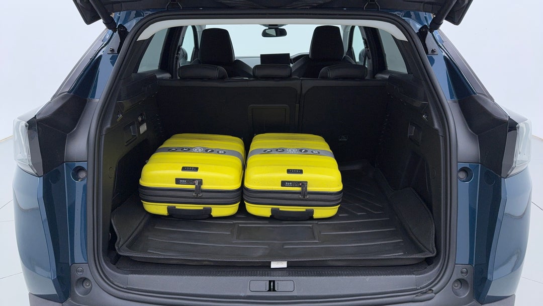 Boot Inside View with Luggage