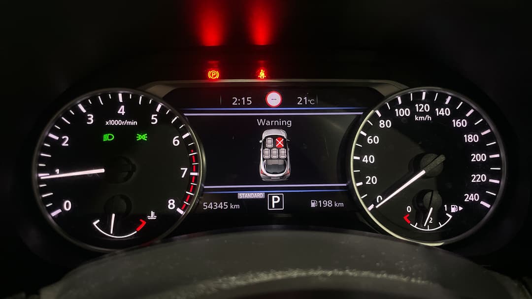 2023 Nissan Juke St-l, Automatic, 54345 km, Odometer View