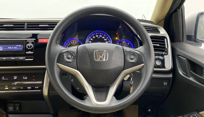 2015 Honda City SV MT PETROL, Petrol, Manual, 96,488 km, Steering Wheel Close Up