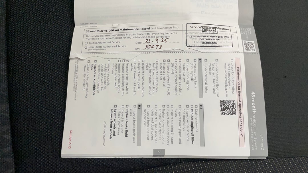 2023 Toyota Yaris Cross Gx Hybrid, Automatic, 52073 km, Service History