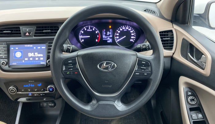 2017 Hyundai Elite i20 ASTA 1.2, Petrol, Manual, 18,327 km, Steering Wheel Close Up