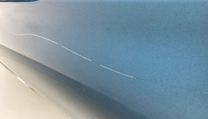 2018 Nissan Micra XL (O) CVT, Petrol, Automatic, 1,03,700 km, Front passenger door - Minor scratches