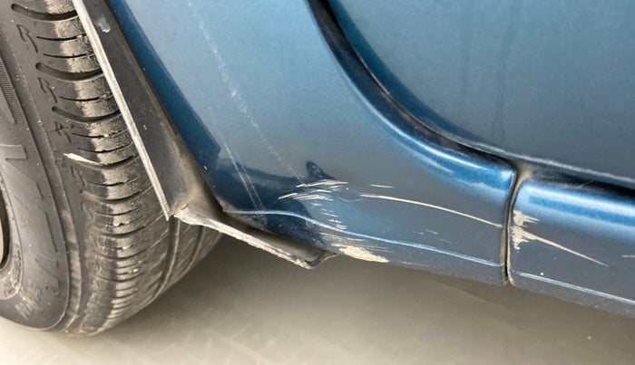 2018 Nissan Micra XL (O) CVT, Petrol, Automatic, 1,03,755 km, Left fender - Slightly dented