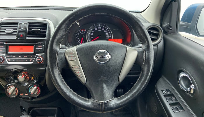 2018 Nissan Micra XL (O) CVT, Petrol, Automatic, 1,03,755 km, Steering Wheel Close Up