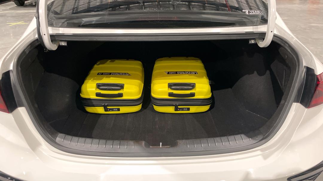 2021 Kia Cerato Sport, Automatic, 103738 km, Boot Inside View with Luggage