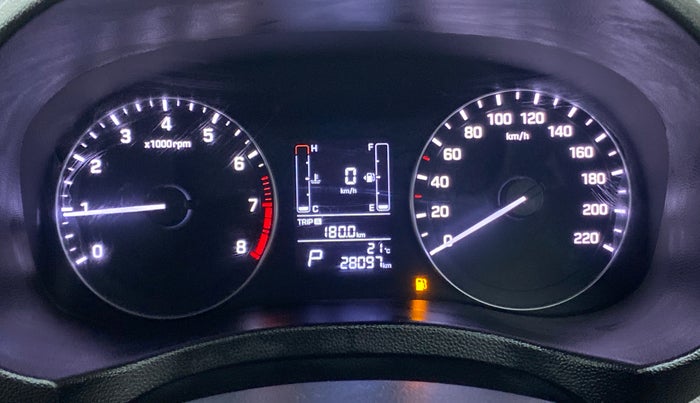 2019 Hyundai Creta 1.6 VTVT SX AUTO, Petrol, Automatic, 28,096 km, Odometer Image