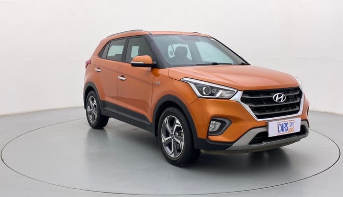 2019 Hyundai Creta 1.6 VTVT SX AUTO, Petrol, Automatic, 28,096 km, Right Front Diagonal