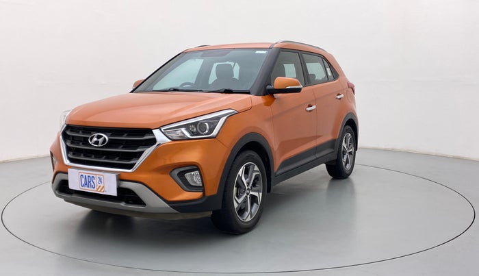 2019 Hyundai Creta 1.6 VTVT SX AUTO, Petrol, Automatic, 28,096 km, Left Front Diagonal