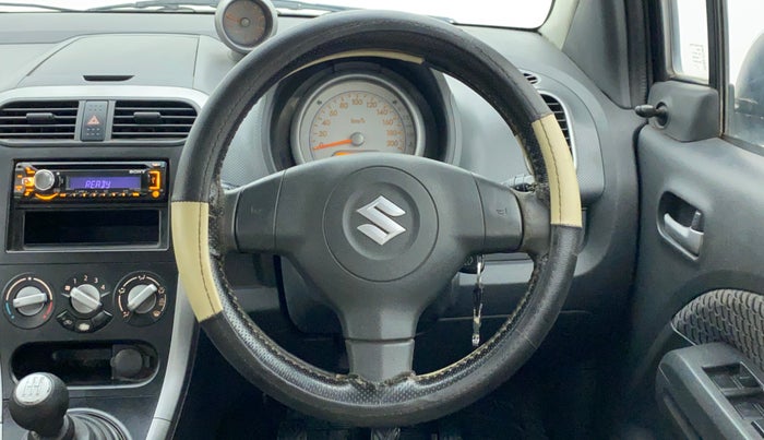 2014 Maruti Ritz VXI, Petrol, Manual, 92,672 km, Steering Wheel Close Up
