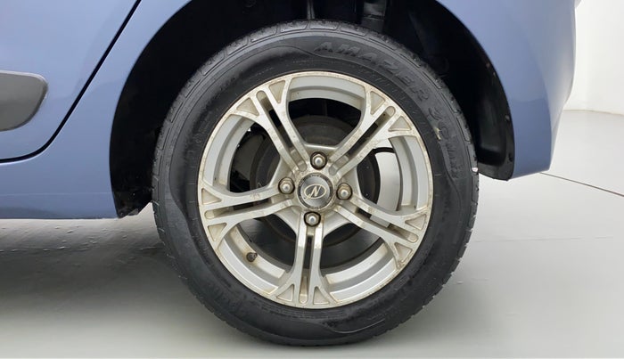 2014 Hyundai Grand i10 SPORTZ 1.2 KAPPA VTVT, Petrol, Manual, 26,760 km, Left Rear Wheel
