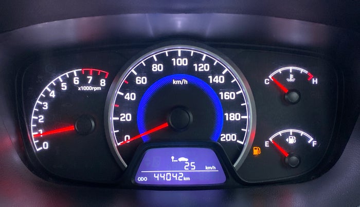 2017 Hyundai Grand i10 SPORTZ 1.2 KAPPA VTVT, Petrol, Manual, 44,080 km, Odometer Image