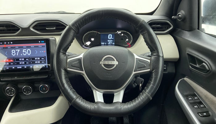 2021 Nissan MAGNITE XE 1.0 MT, Petrol, Manual, 10,111 km, Steering Wheel Close Up
