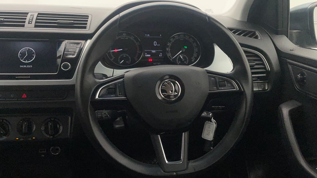 Steering Wheel Close-up