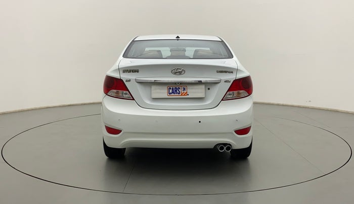 2012 Hyundai Verna FLUIDIC 1.6 VTVT SX, Petrol, Manual, 85,385 km, Back/Rear