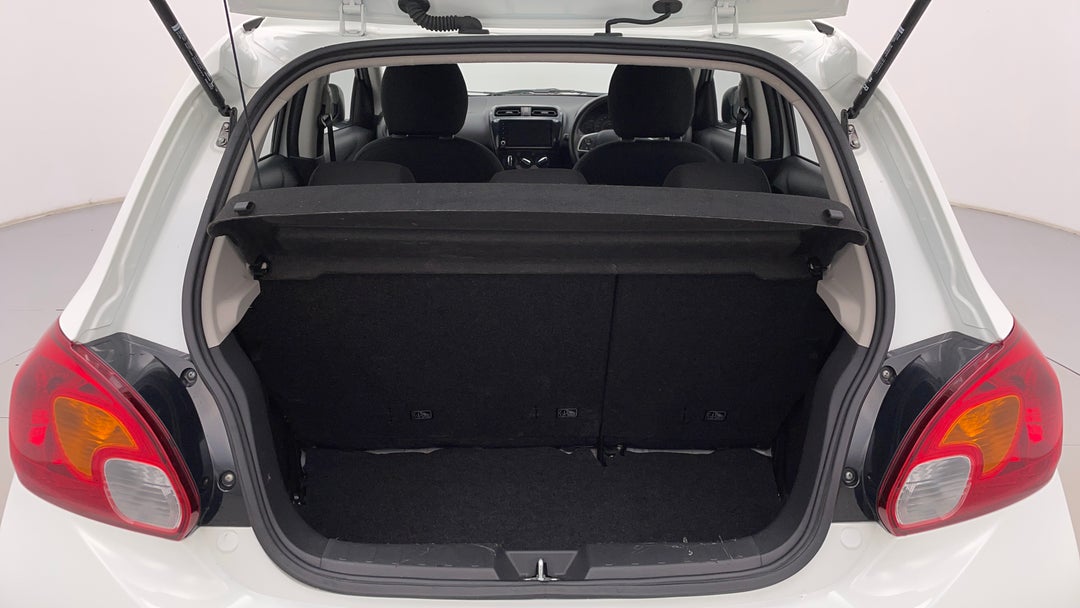 Boot Inside View with Luggage