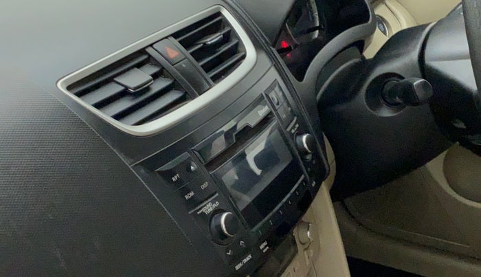 2015 Maruti Swift Dzire ZXI, Petrol, Manual, 54,969 km, Infotainment system - Parking sensor not present