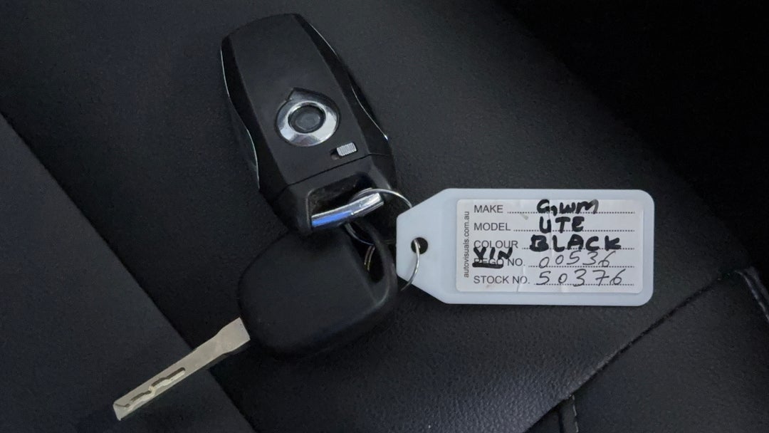 2020 GWM Ute Cannon-l (4x4), Automatic, 75597 km, Key Close-up