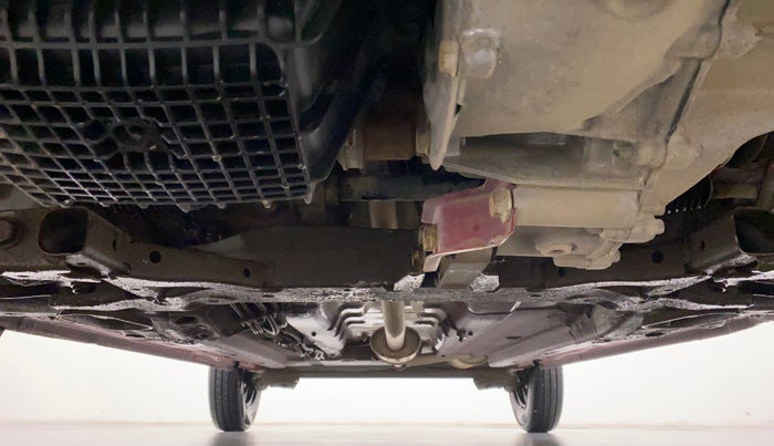 2017 Datsun Redi Go T (O), Petrol, Manual, 8,408 km, Front Underbody