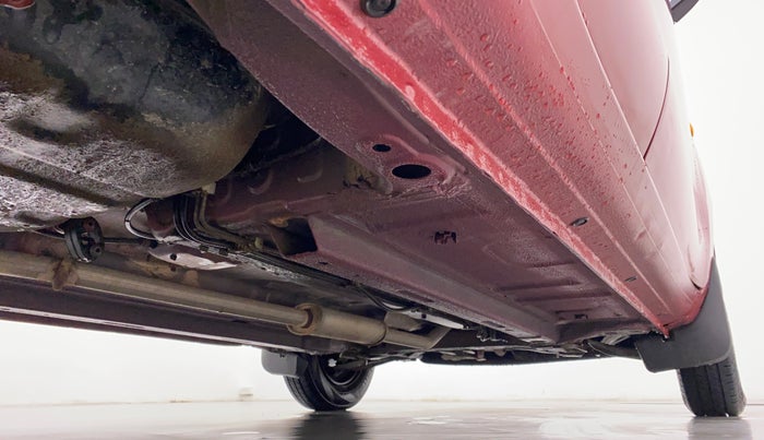2017 Datsun Redi Go T (O), Petrol, Manual, 8,408 km, Right Side Underbody