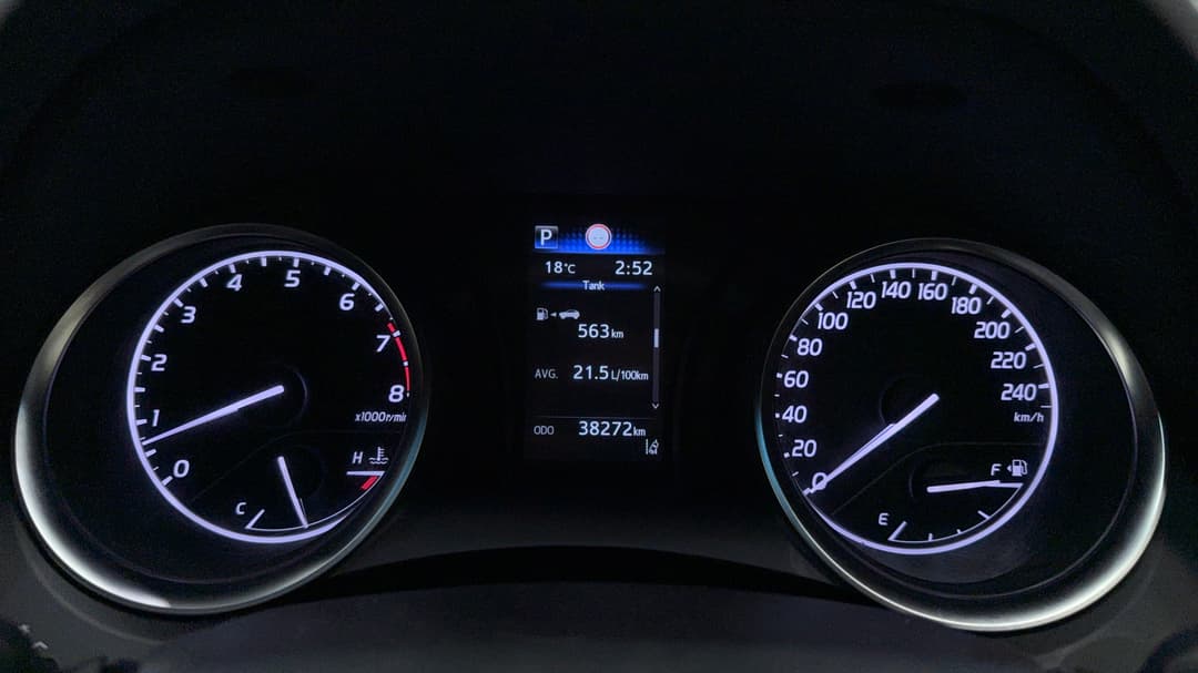 2023 Toyota Camry Ascent, Automatic, 38272 km, Odometer View