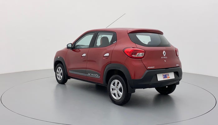 2018 Renault Kwid RXT 1.0 EASY-R AT OPTION, Petrol, Automatic, 8,482 km, Left Back Diagonal (45- Degree) View