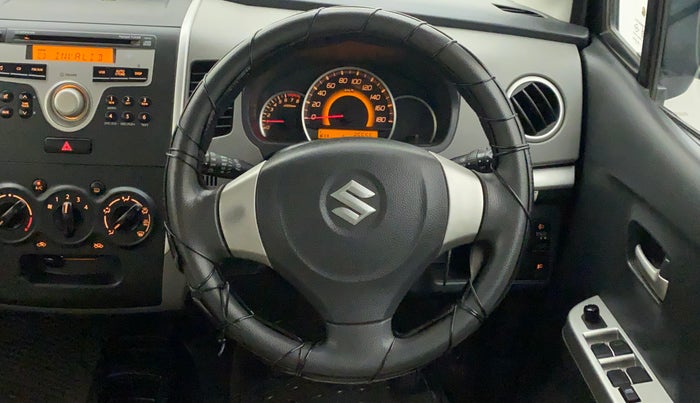 2012 Maruti Wagon R 1.0 VXI, Petrol, Manual, 35,556 km, Steering Wheel Close Up