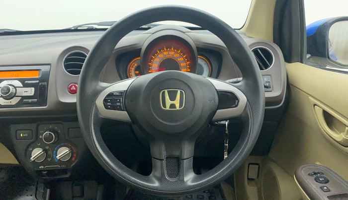 2013 Honda Brio S MT, Petrol, Manual, 40,342 km, Steering Wheel Close Up