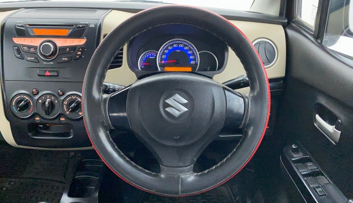 2018 Maruti Wagon R 1.0 VXI, Petrol, Manual, 64,336 km, Steering Wheel Close Up