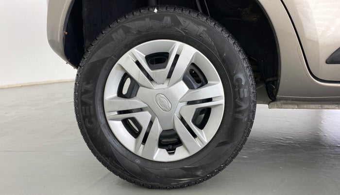 2017 Datsun Redi Go T (O), Petrol, Manual, 6,901 km, Right Rear Wheel