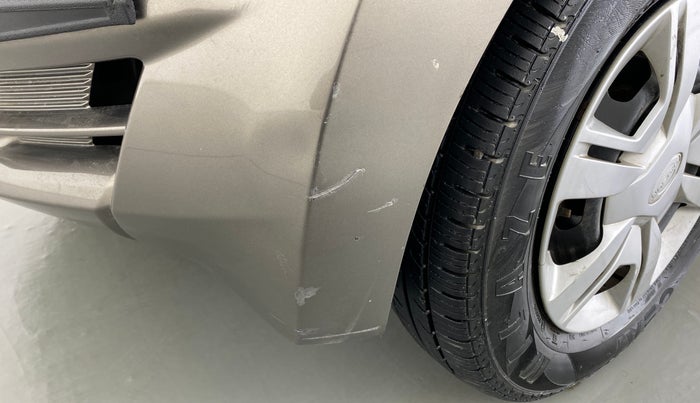 2017 Datsun Redi Go T (O), Petrol, Manual, 6,901 km, Front bumper - Minor damage