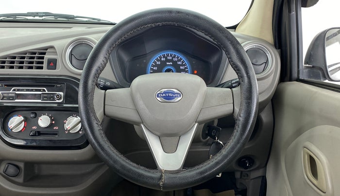 2017 Datsun Redi Go T (O), Petrol, Manual, 6,901 km, Steering Wheel Close Up