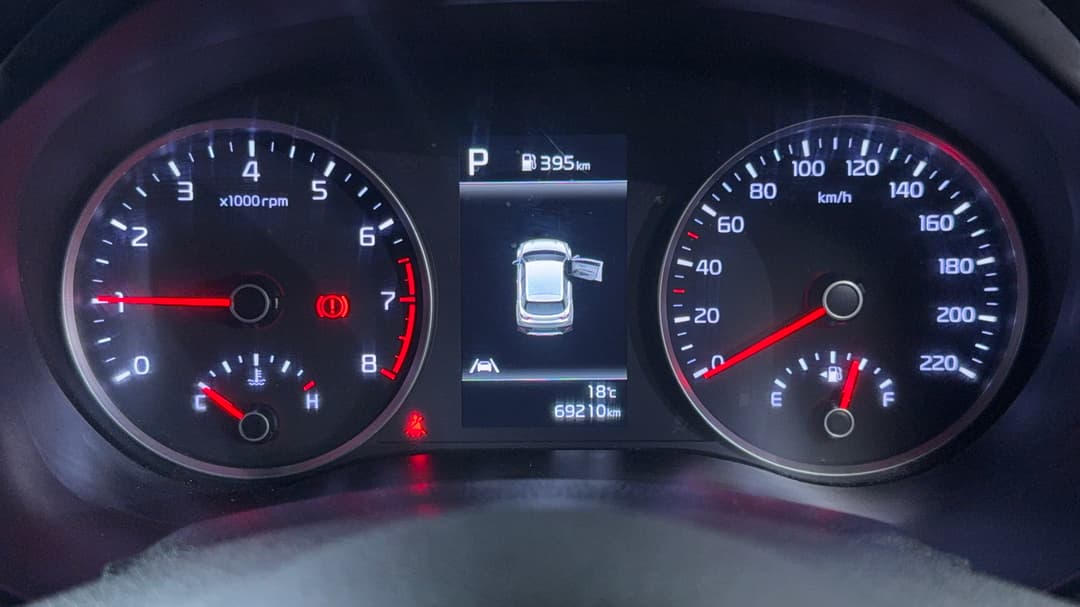 2021 Kia Stonic Sport, Automatic, 69210 km, Odometer View