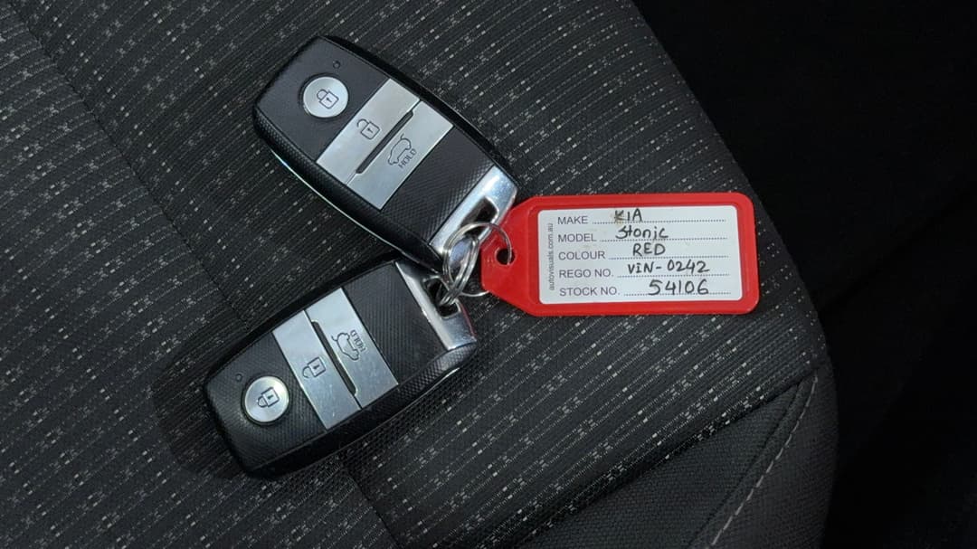 2021 Kia Stonic Sport, Automatic, 69210 km, Key Close-up
