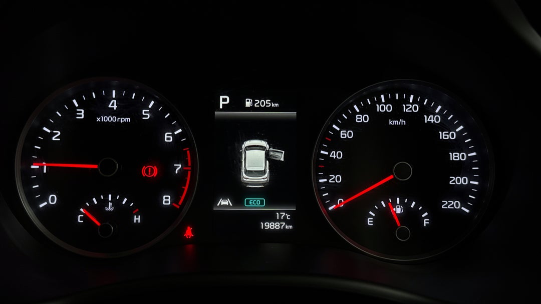 2020 Kia Stonic Gt-line, Automatic, 19887 km, Odometer View
