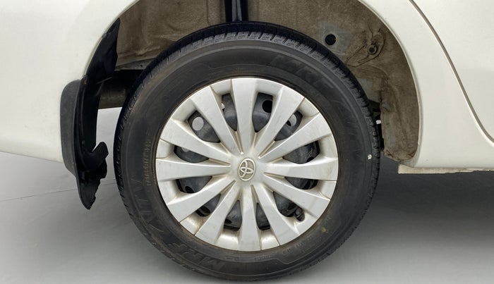 2011 Toyota Etios G, Petrol, Manual, 75,488 km, Right Rear Wheel