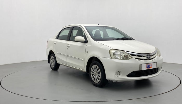 2011 Toyota Etios G, Petrol, Manual, 75,488 km, Right Front Diagonal