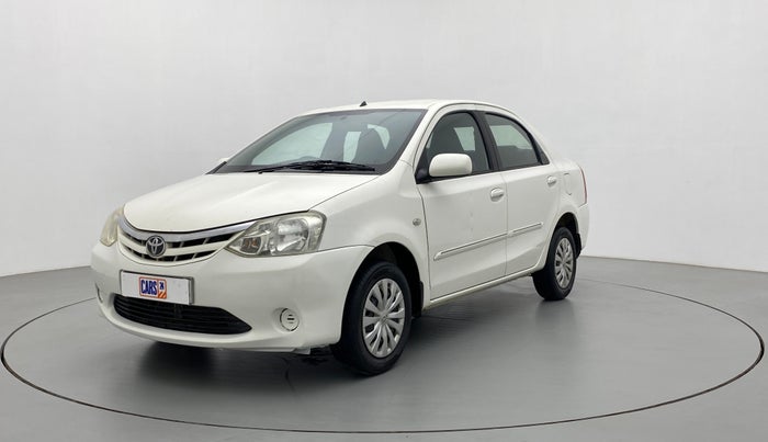 2011 Toyota Etios G, Petrol, Manual, 75,488 km, Left Front Diagonal