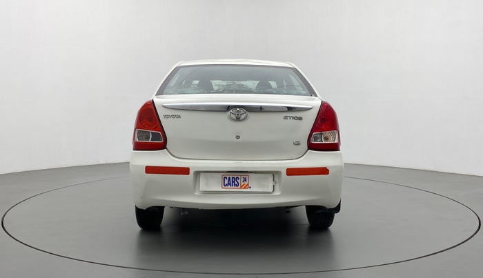 2011 Toyota Etios G, Petrol, Manual, 75,488 km, Back/Rear