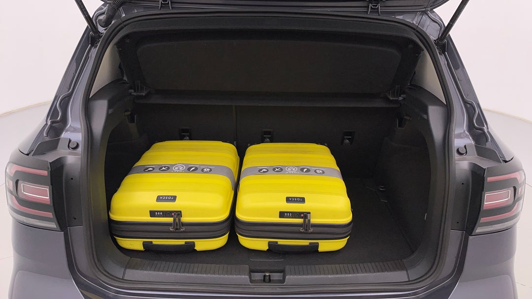 Boot Inside View with Luggage