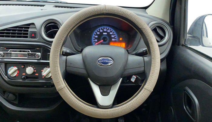 2017 Datsun Redi Go T (O), Petrol, Manual, 52,787 km, Steering Wheel Close Up