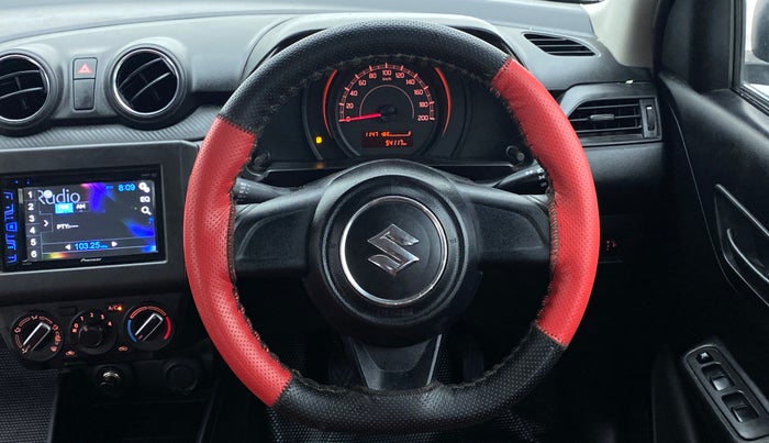 2019 Maruti Swift LXI D, Petrol, Manual, 54,169 km, Steering Wheel Close Up