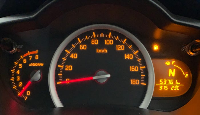 2017 Maruti Celerio VXI AMT (O), Petrol, Automatic, 53,761 km, Odometer Image