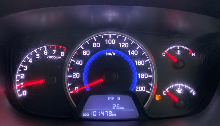 2015 Hyundai Grand i10 MAGNA 1.2 KAPPA VTVT, Petrol, Manual, 1,01,479 km, Odometer Image