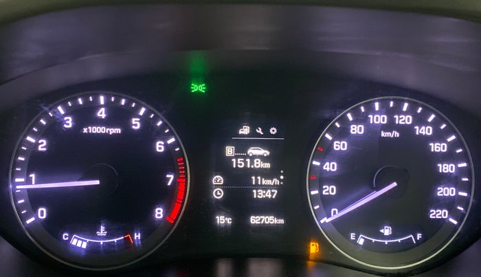 2016 Hyundai Elite i20 ASTA 1.2, Petrol, Manual, 62,760 km, Odometer Image